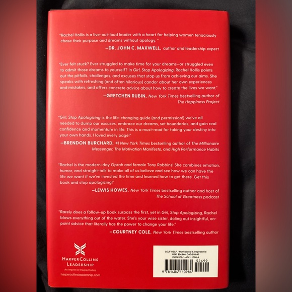 “Girl, Stop Apologizing” Book, Excellent Used Condition - Picture 2 of 4